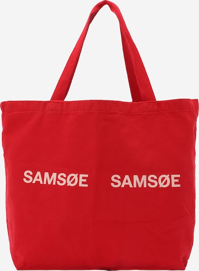 Samsøe Samsøe Ostoskassi 'Frinka' värissä kerma / punainen, Tuotenäkymä