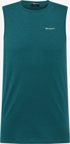BRUNOTTI Funkcionalna majica 'Malaku' | zelena barva: sprednja stran