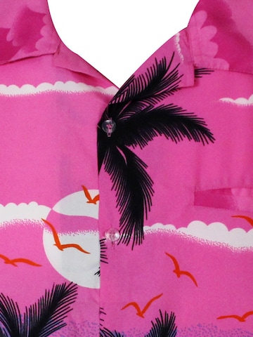 Maglietta 'Beach Eclectic' di King Kameha in rosa