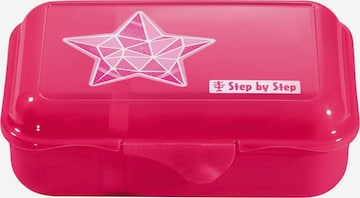 STEP BY STEP Brotdose in Rot: Vorderseite