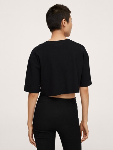 Pull-over 'Kobi' MANGO en noir