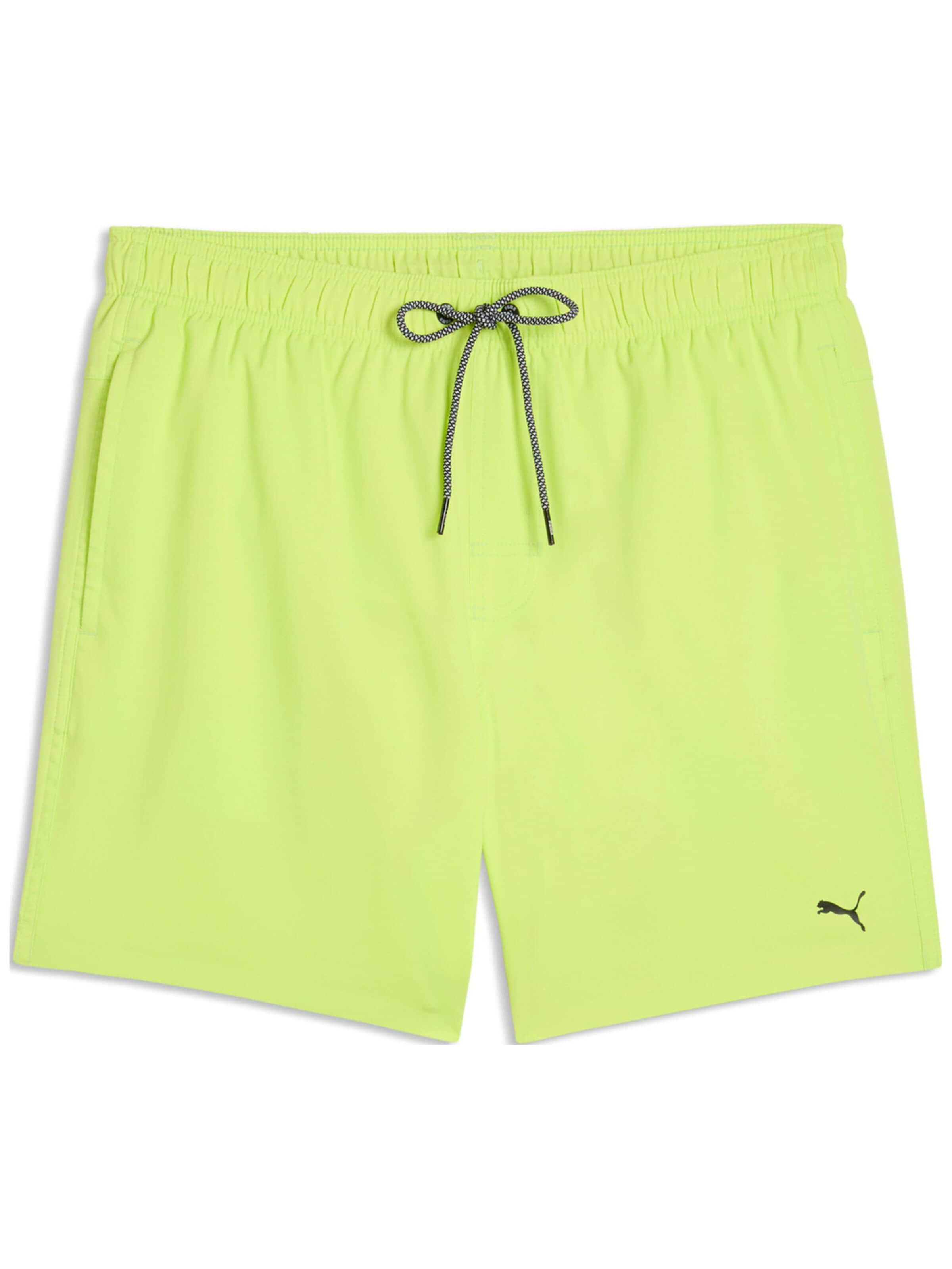 regular Pantaloni sportivi 'Puma Swim Men Medium Length Swim Shorts' di PUMA in verde: frontale