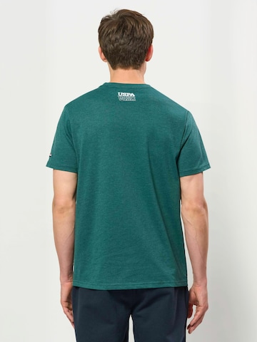 Coupe regular Chemise ' UMDag ' U.S. POLO ASSN. en vert