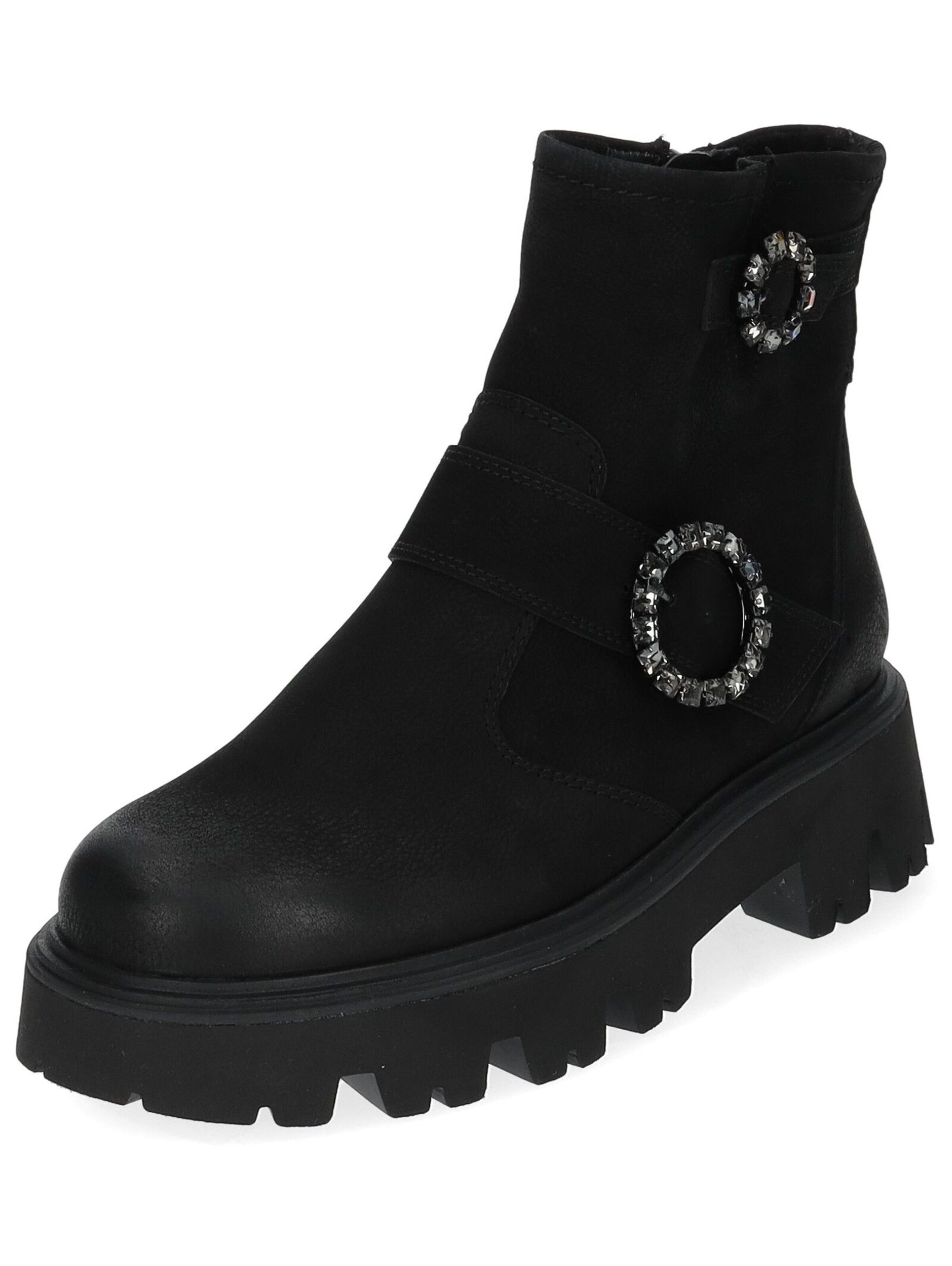 Bottines Paul Green en noir : devant