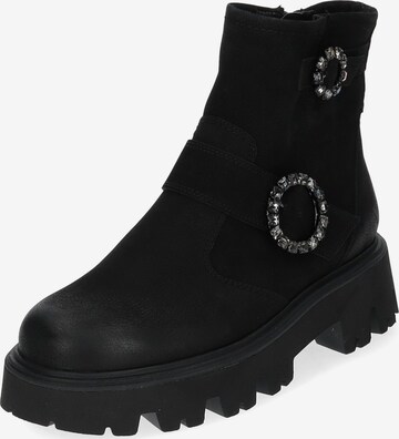 Paul Green Ankle Boots in Black: front