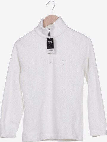 Golfino Sweatshirt & Zip-Up Hoodie in S in White: front