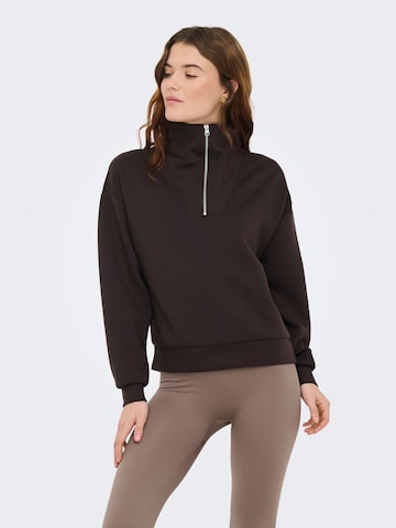 ONLY PLAY - Camiseta deportiva 'ONPLounge' en marrón: frente