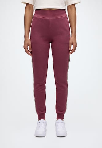 Regular Pantalon de sport 'BRITNEY' GUESS en rose : devant