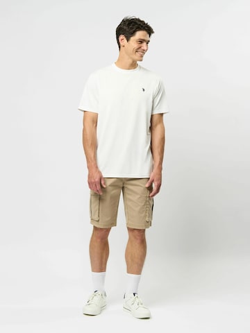 U.S. POLO ASSN. Regular fit Button Up Shirt 'Nick' in White