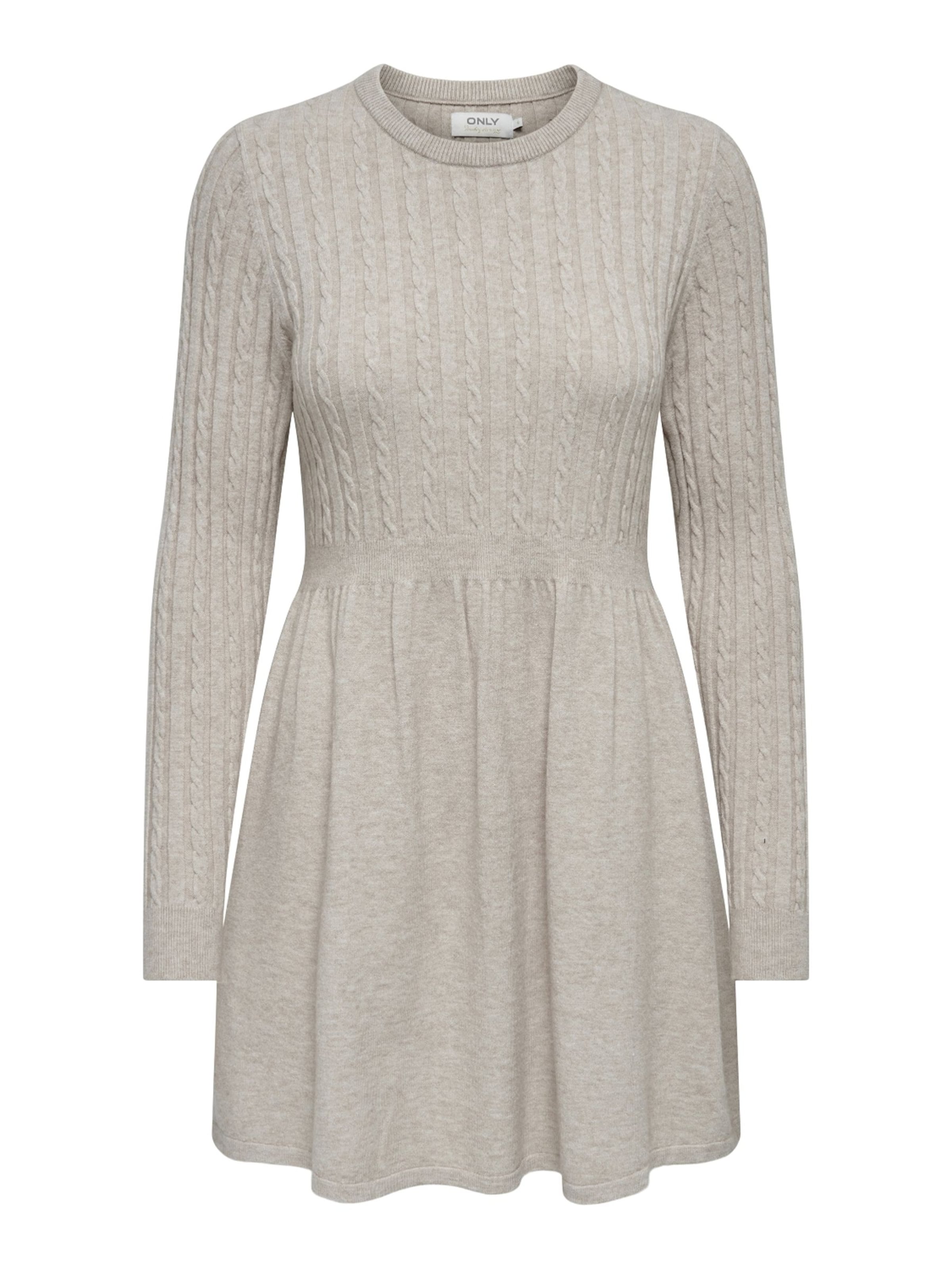 ONLYPletena haljina &#x27;ONLFia&#x27; - bež boja: prednji dio