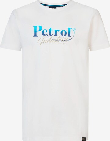 Petrol Industries Shirt 'Breezeway' in White: front