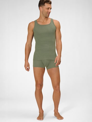 Maillot de corps ' 170 Jeans ' Ammann en vert : devant