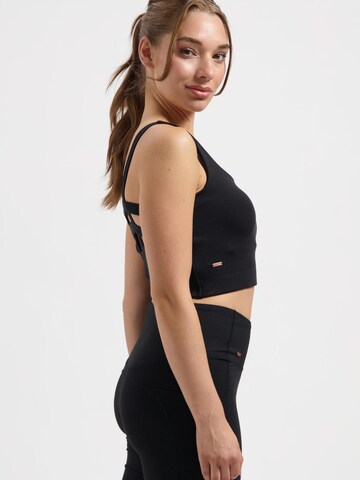 Urban Goddess Yoga & Activewear Medium Support Sports Bra 'Mandala ' in Black