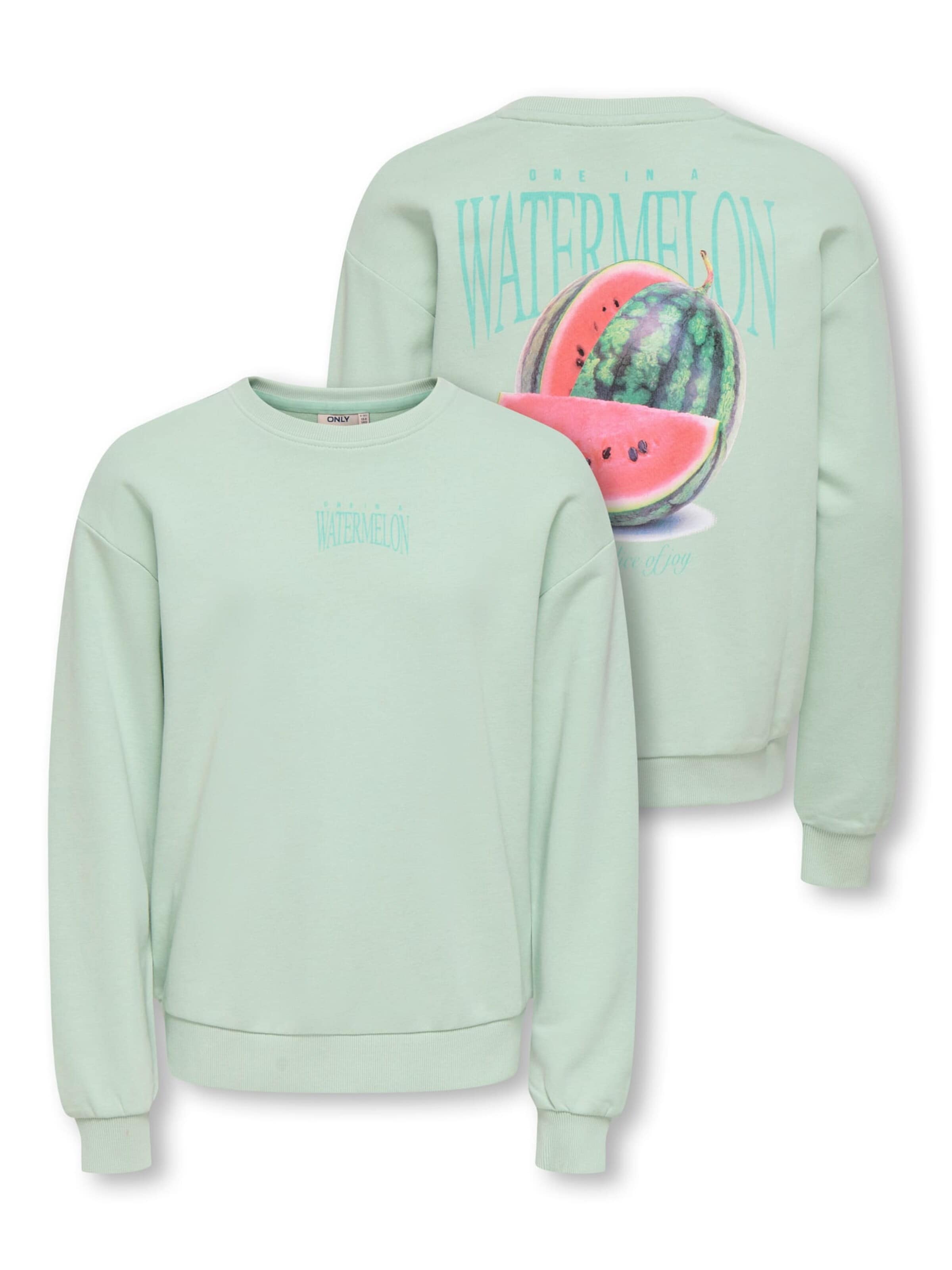ONLY Sweatshirt 'Philea' in Green