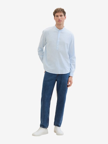 TOM TAILOR DENIM Regular Fit Hemd in Blau