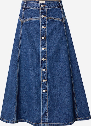 LEVI'S ® Spódnica 'Yoked Western' w kolorze niebieski: przód