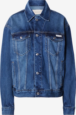 mėlyna Calvin Klein Jeans Demisezoninė striukė '90S HORIZON': priekis