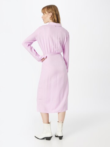 PATRIZIA PEPE - Vestidos camiseiros em roxo