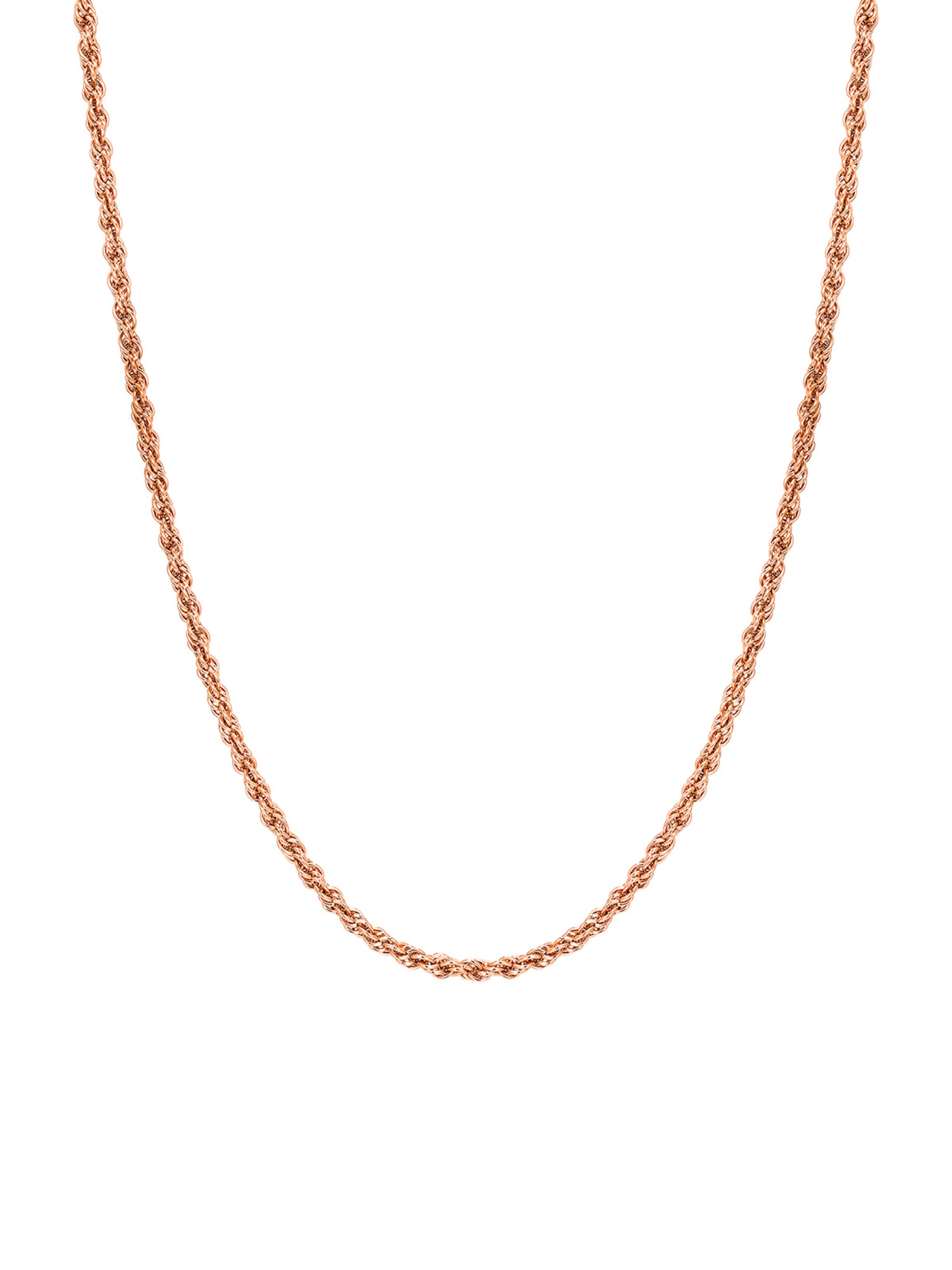 Hey Happiness - Cadena 'Raw Twist' en oro