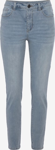 Elbsand Slimfit Jeans 'Elbsand' in Blauw: voorkant