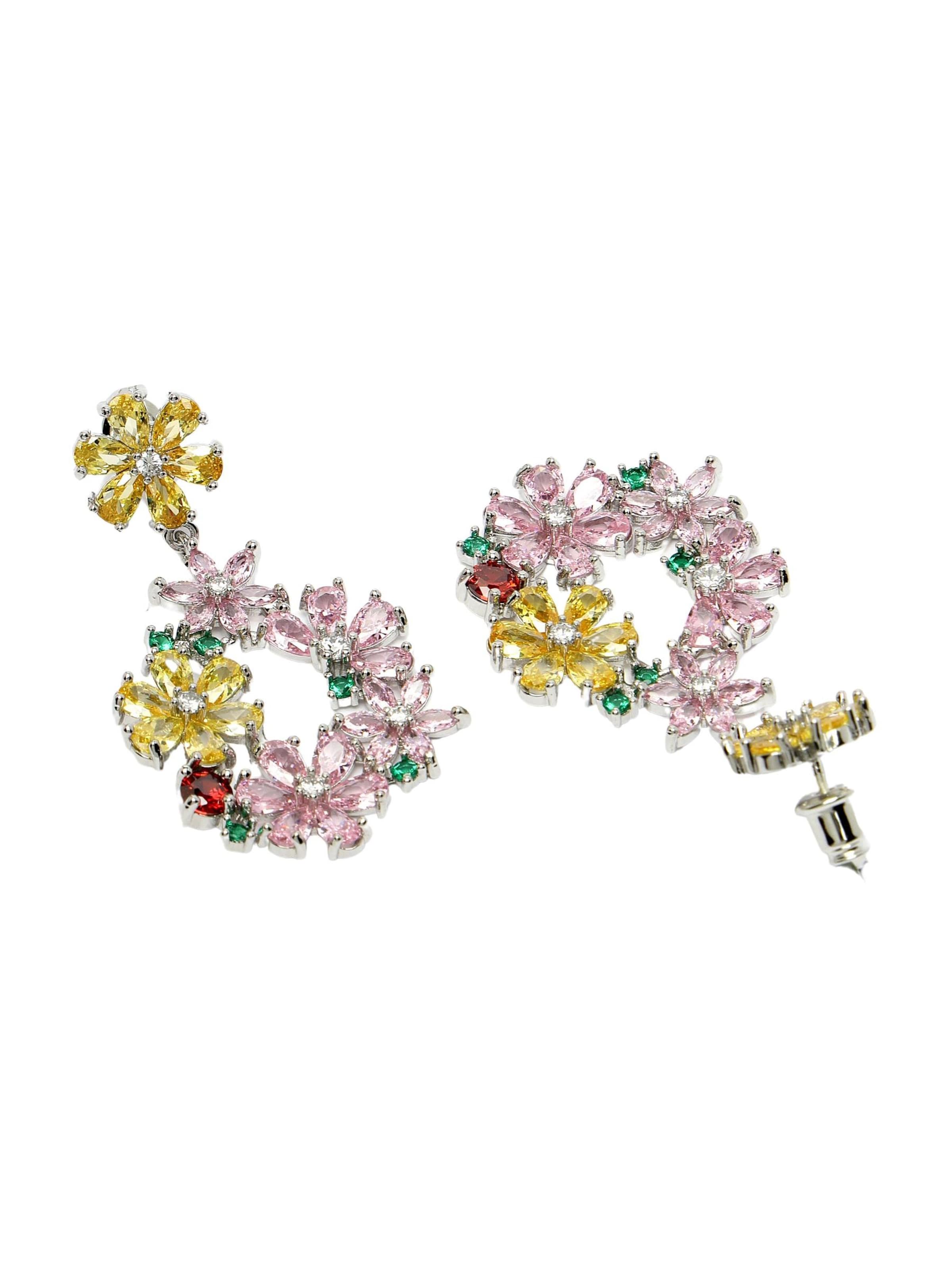 Boucles d'oreilles 'Denisaette' AVANT-GARDE PARIS en mélange de couleurs