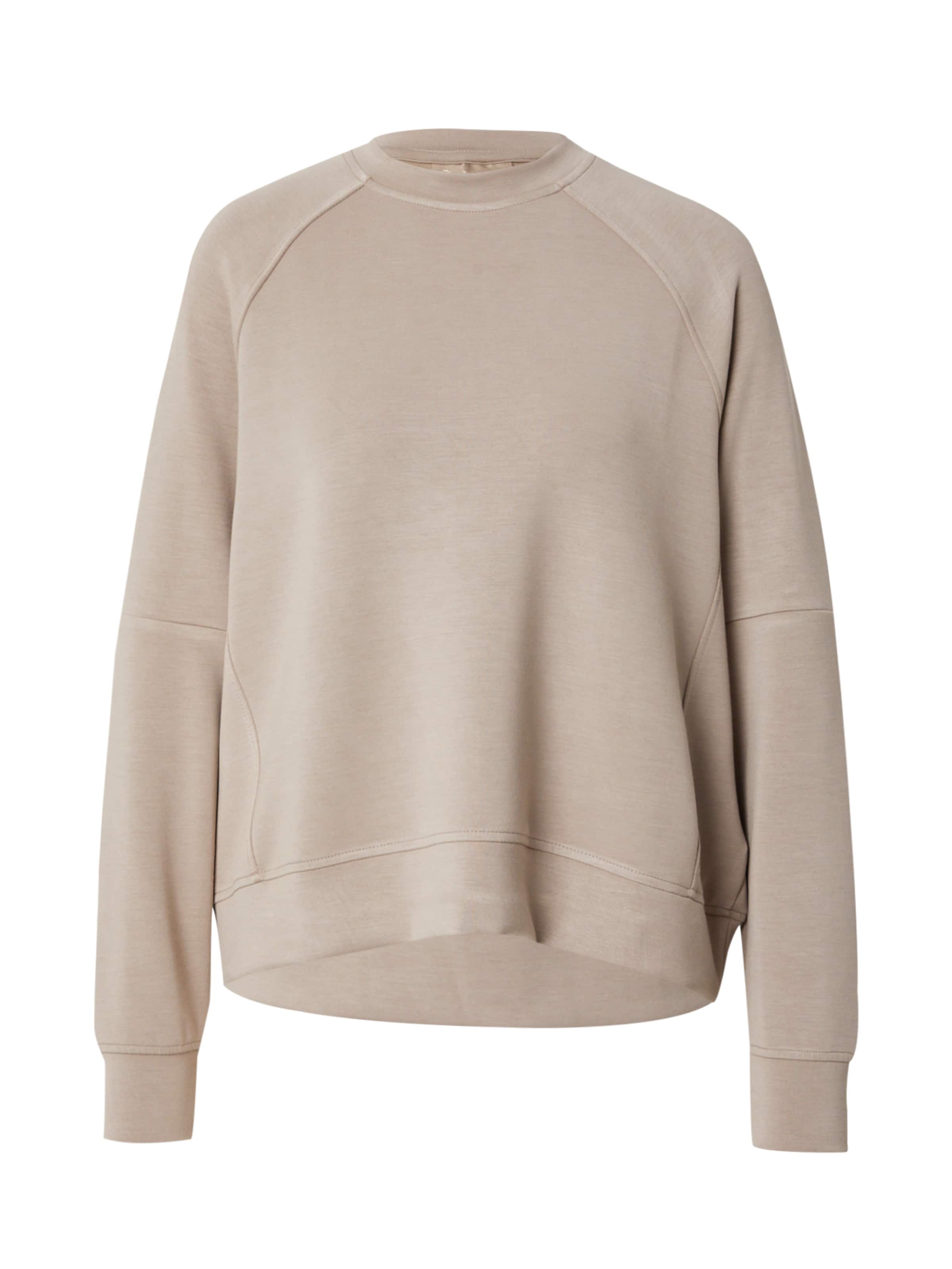 Athlecia Sports sweatshirt 'Jacey' in Brown: front