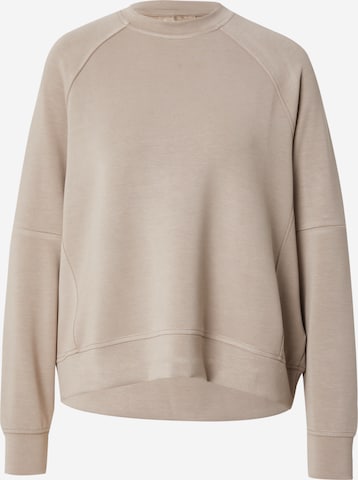 Athlecia Sportief sweatshirt 'Jacey' in Bruin: voorkant