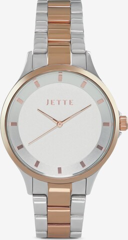 JETTE Analog Watch in Gold: front