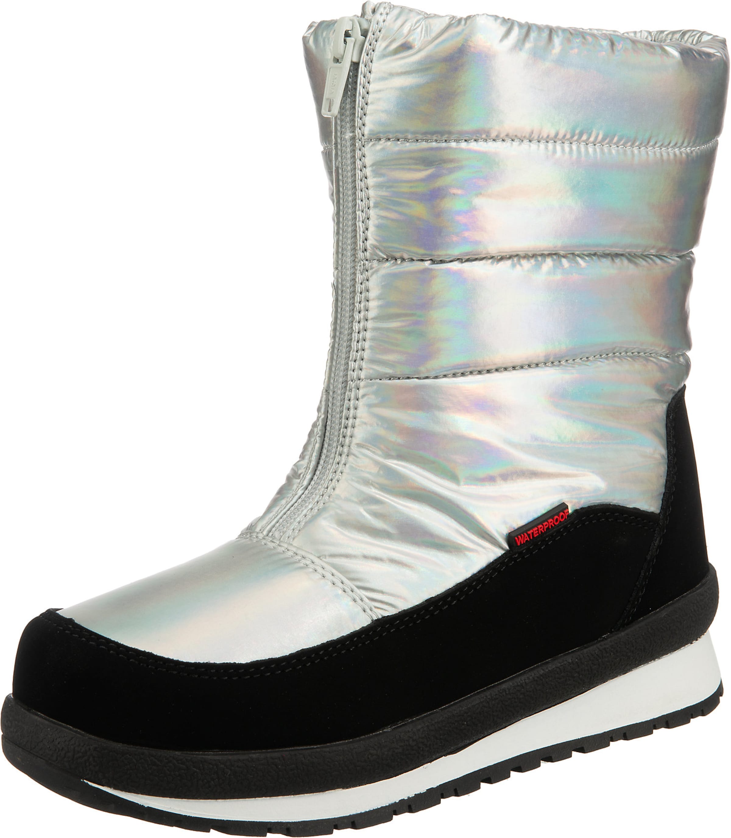 CMP Snow Boots 'Rae' in Silver: front