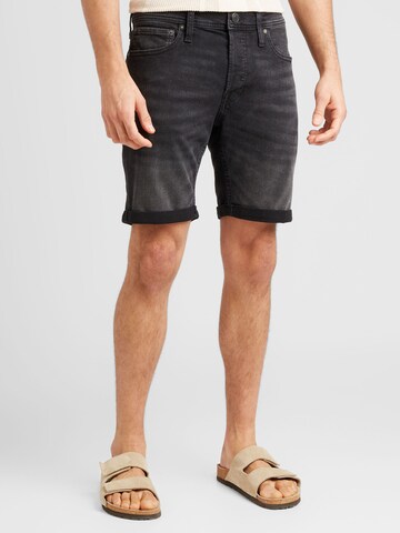 Regular Jeans 'JWHRICK JJORIGINAL' de la JACK & JONES pe negru: față