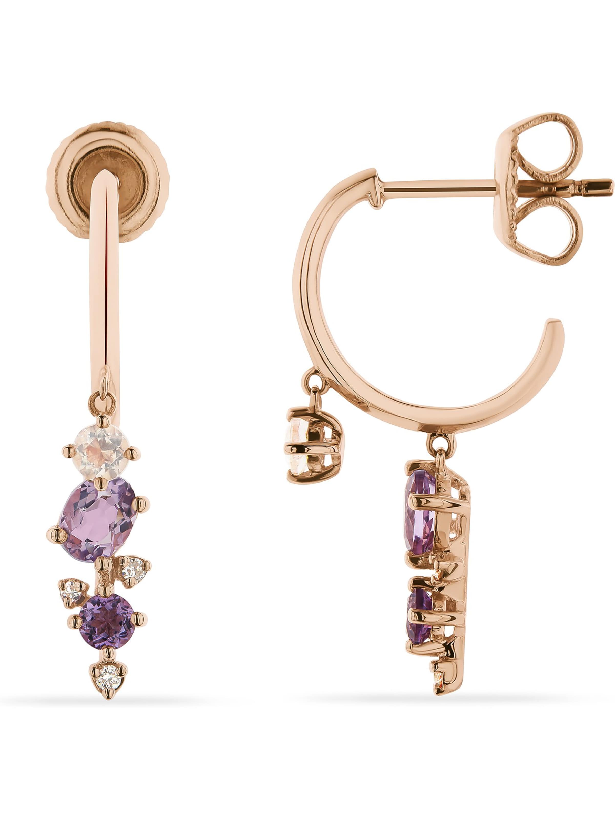 CHRIST Ohrringe in Gold