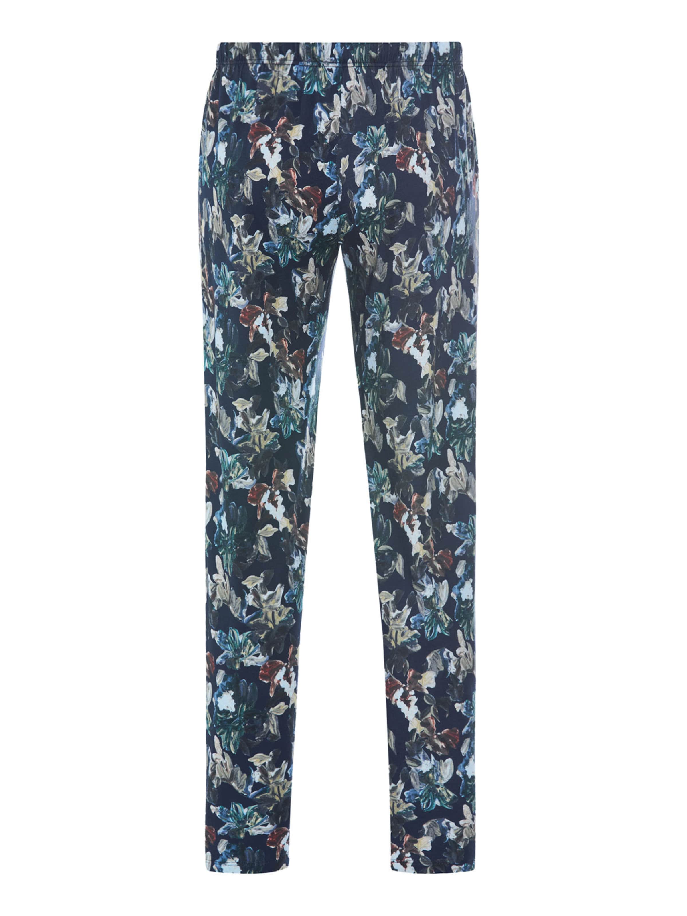 Hanro Pyjamabroek ' Night & Day ' in Blauw