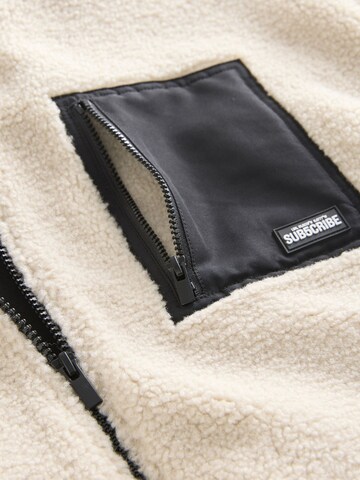 Next Fleecejacke in Weiß