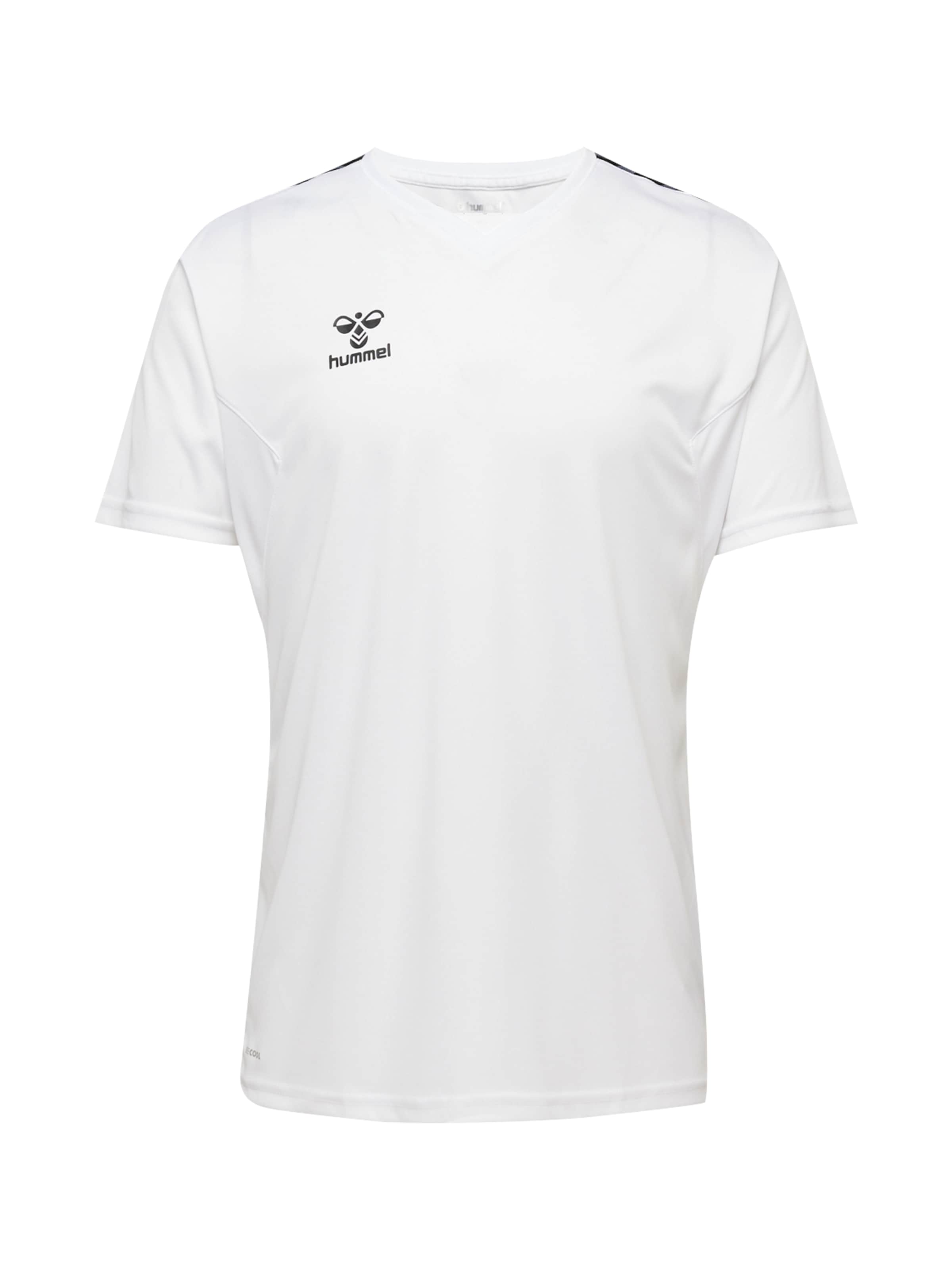 Hummel Λειτουργικό μπλουζάκι &#x27;Authentic&#x27; σε λευκό: μπροστά