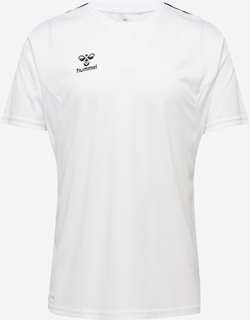 Hummel - Camisa funcionais 'AUTHENTIC' em branco: frente