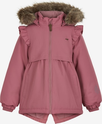 MINYMO Winter Jacket in Pink: front