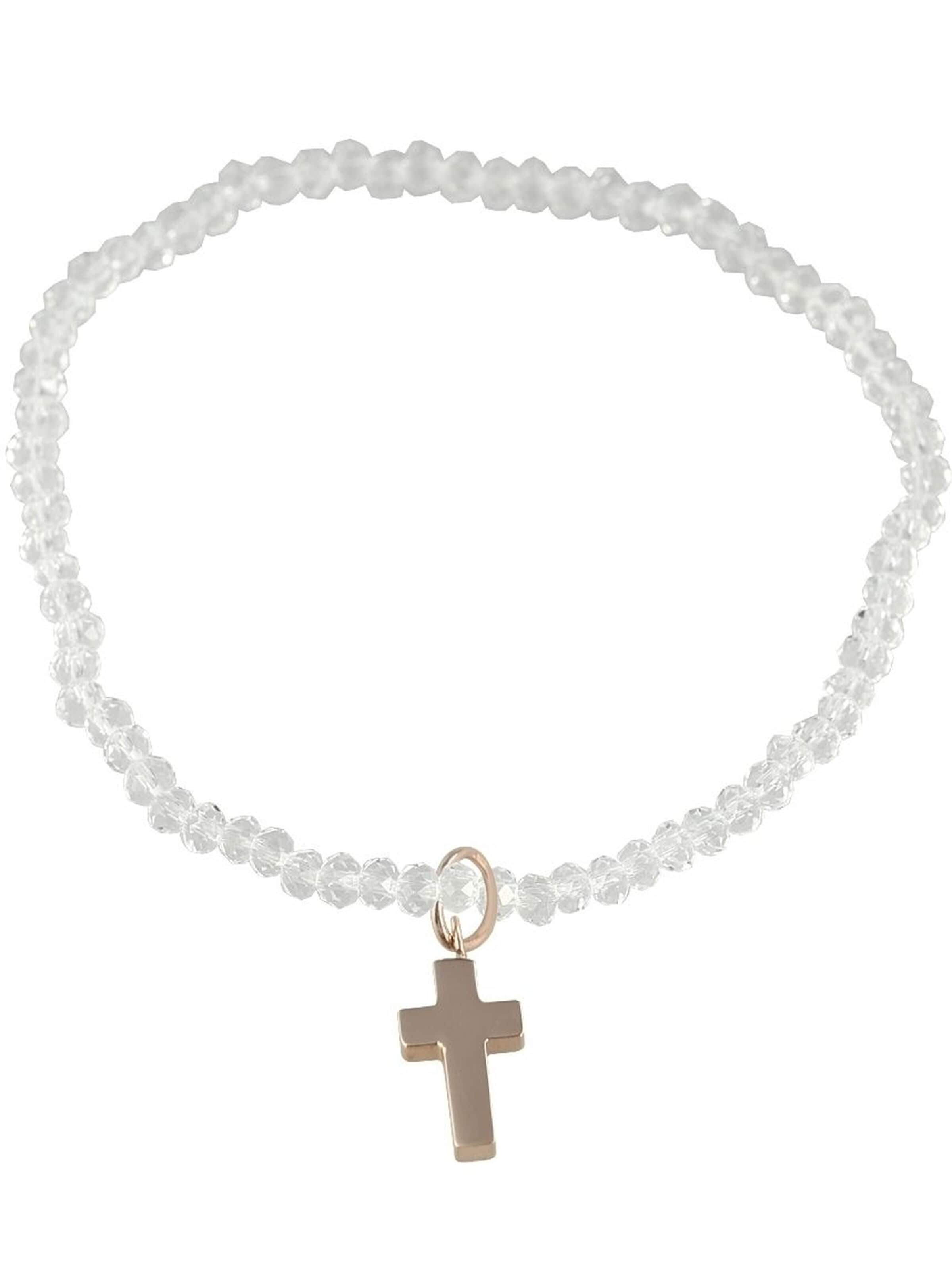 Akzent Bracelet 'Issa, langlebig' in White: front