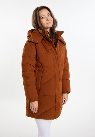 Manteau d’hiver usha WHITE LABEL en marron