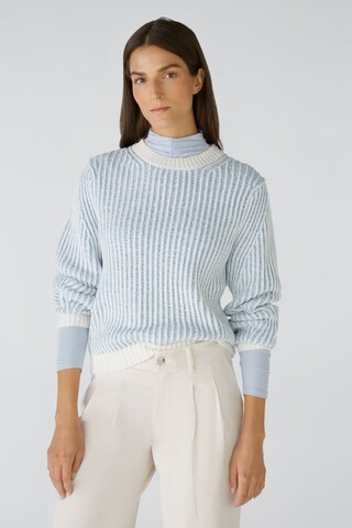 Pullover di OUI in bianco: frontale