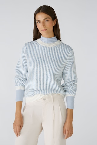 Pull-over OUI en blanc : devant