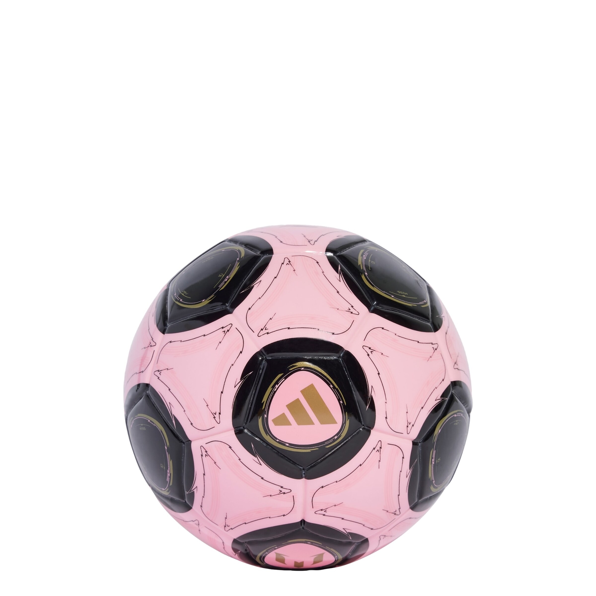 ADIDAS PERFORMANCE Pelota 'Messi' en oro / rosa claro / negro, Vista del producto