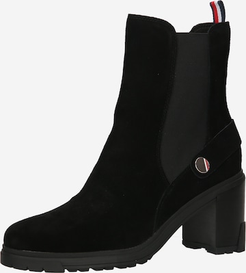 TOMMY HILFIGER Stiefelette in Schwarz: predná strana