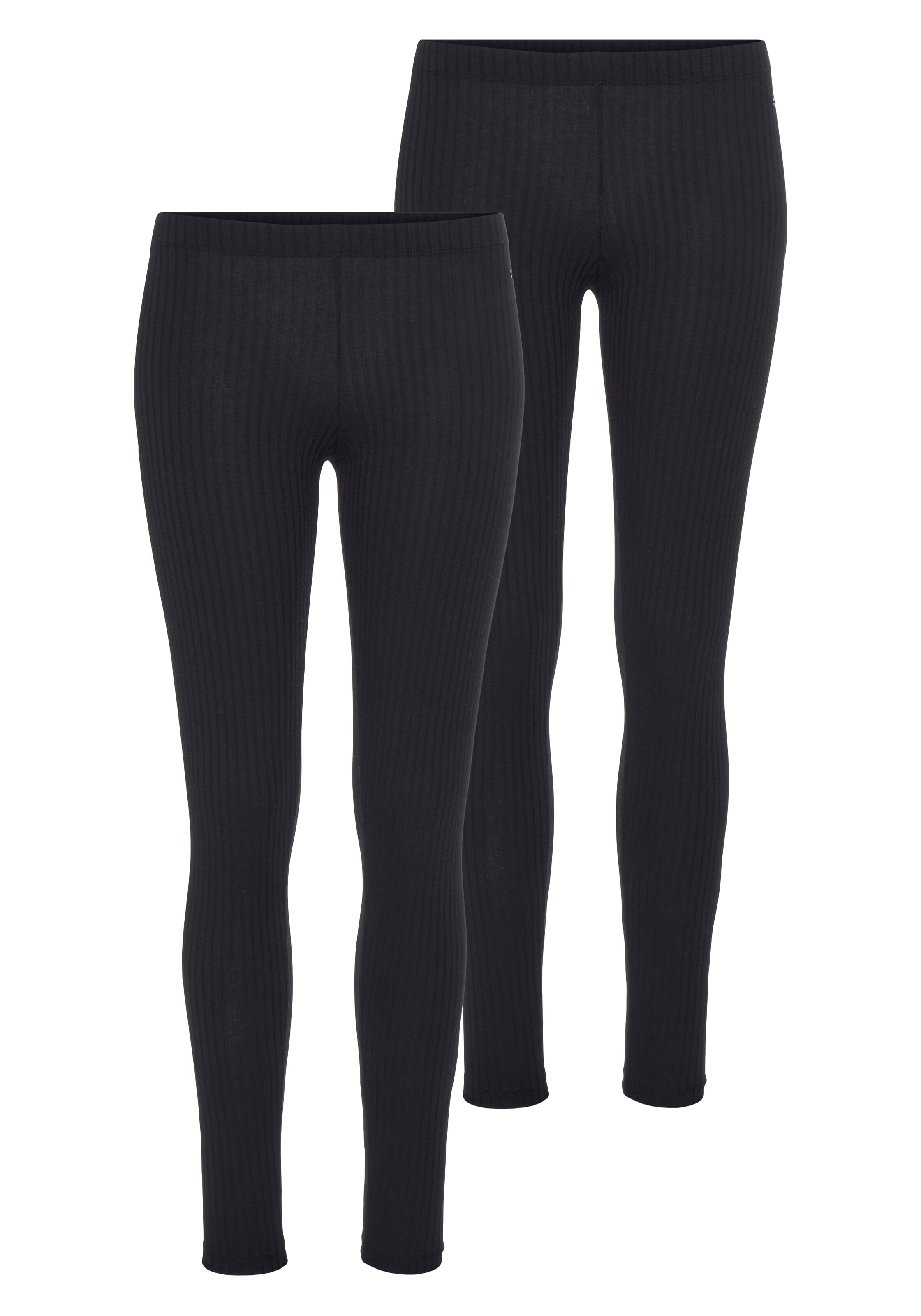 Skinny Leggings VIVANCE en noir : devant