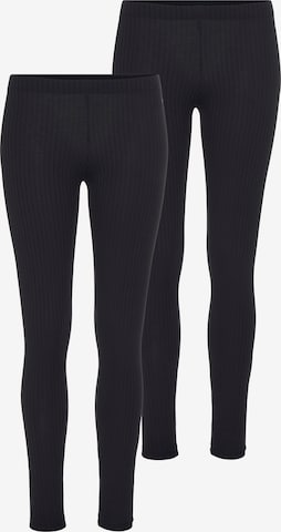 VIVANCE Skinny Leggings - fekete: elől