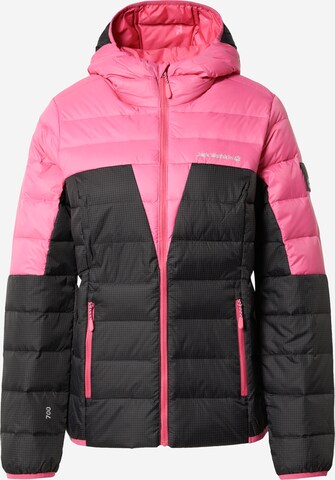 Veste fonctionnelle JACK WOLFSKIN en rose : devant