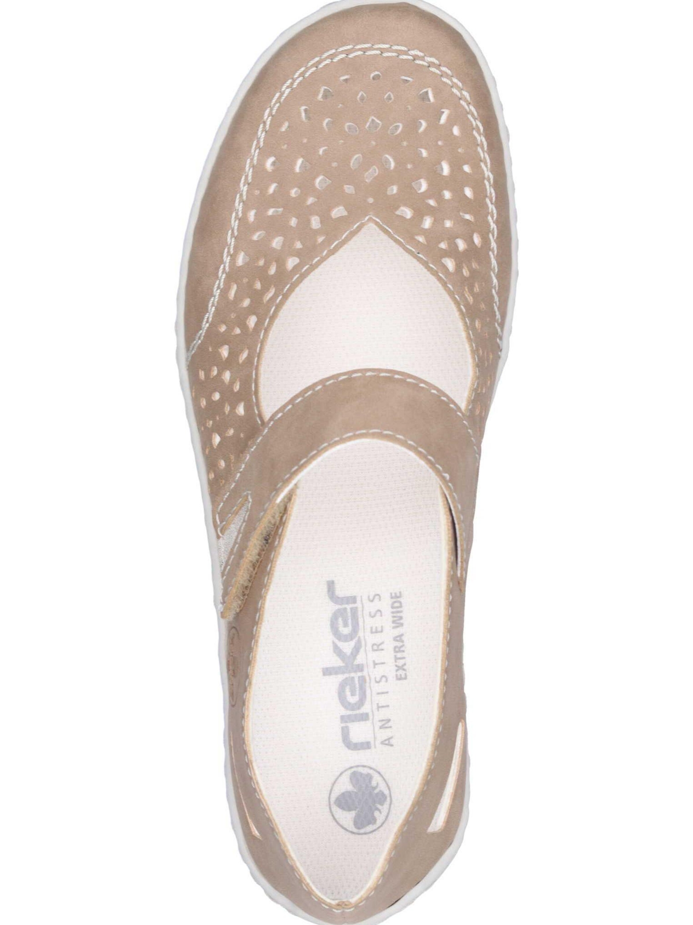 Rieker Classic Flats in Beige