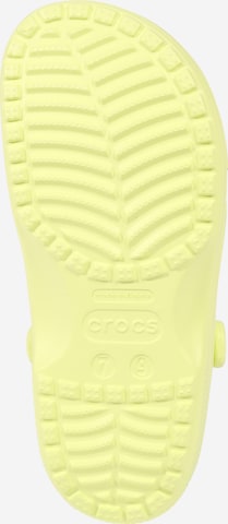 Sabots Crocs en jaune