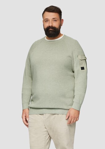 s.Oliver Sweater in Beige: front