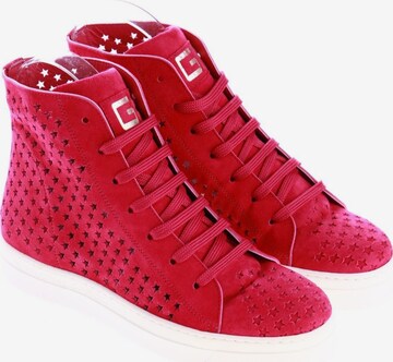 Giancarlo Paoli Hightop Sneakers 36 in Pink: predná strana