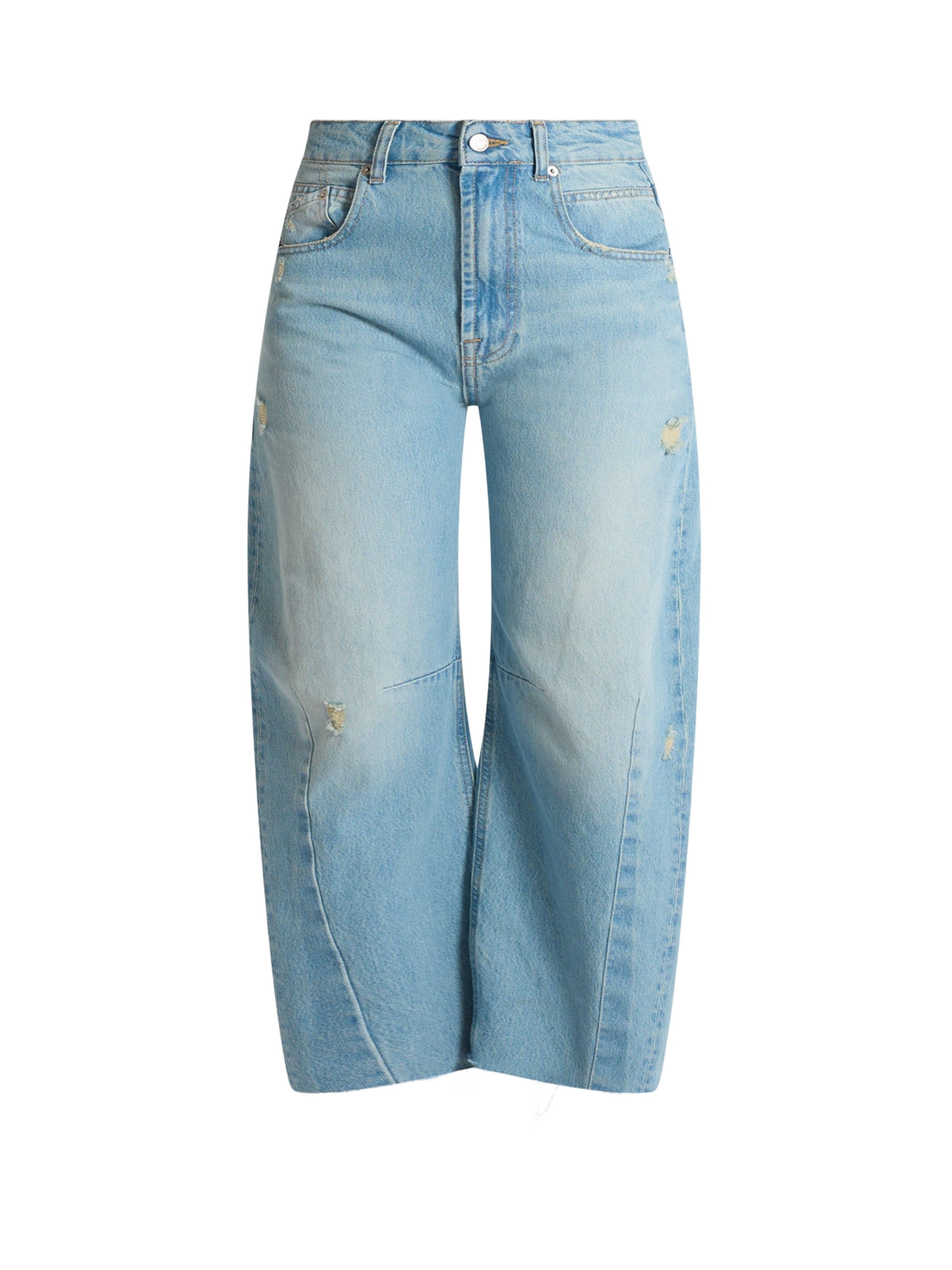 HAVE ONE Barrel Jeans in Blue: front